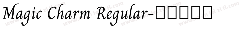 Magic Charm Regular字体转换